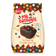 Šok. keks. su pien. šok. MR BROWNIE, 200 g