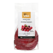 Marmelado lazdelės su bruknėmis VIKIS, 80 g