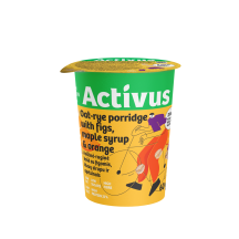 Avižų ir rugių košė su figomis ACTIVUS, 60 g