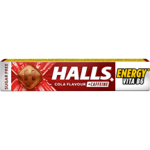 Pastilės su saldikliais HALLS COLA, 32 g