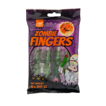 Želejas konfektes Funlab Zombie Fingers 80g