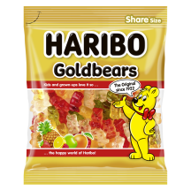 Želė saldainiai HARIBO GOLDBEARS, 175 g