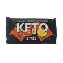 Lazdu r. bat. Keto Bites ar dzērv.,citr. 60g