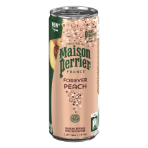 Gaz. vanduo PERRIER FOREVER, persik., 0,25 l