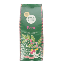Skrudintos kavos pupelės ETNO PERU, 1 kg