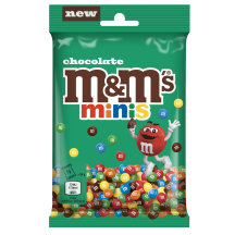 Piimašok. M&M Minis krõb. värv. gl. 70g