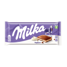 Šokolāde Milka ar jogurta pildījumu 100g