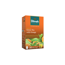 Žalioji arbata DILMAH GREEN ORAN., 20 x 1,5 g