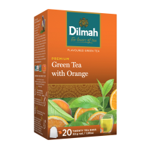 Zaļā tēja Dilmah apelsīnu 20x1,5g