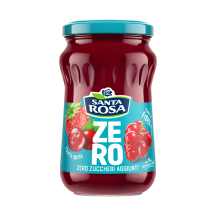 Raudonųjų uogų uogienė ZERO SANTA ROSA, 300 g