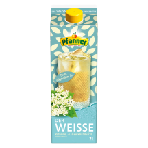 Baltās tējas dzēriens Pfanner 2l