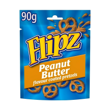 Riestainiukai FLIPZ PEANUT BUTTER, 90 g