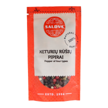 Keturių rūšių pipirai SALDVA, 25 g