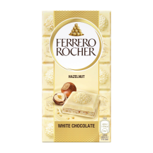 Baltās šokolādes tāfelīte Ferrero Rocher 90g