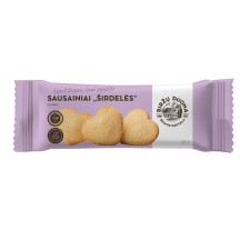 Sausainiai ŠIRDELĖS su sviestu 180 g