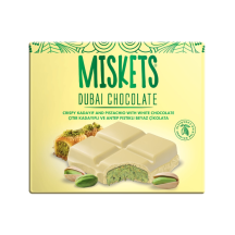 Baltā šokolāde Dubai Chocolate 100g