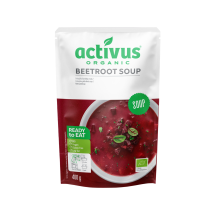 Ekologiška burokėlių sriuba ACTIVUS, 400 g
