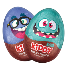 Pieninio šokolado kiaušinis KIDDY BIG, 110 g