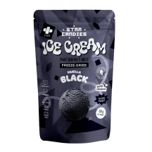 Šalt. džiov. juodi ledai STAR CANDIES, 50 g
