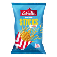 Bulvių traškučiai su dr. ESTRELLA STICKS, 70g