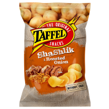 Šašlykų ir svog. sk. traškučiai TAFFEL, 130 g