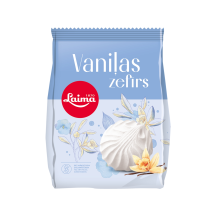 Vaniliniai zefyrai LAIMA, 200g