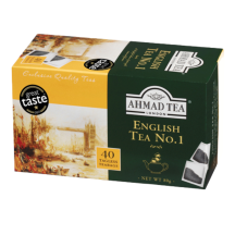 Melnā tēja Ahmad Tea English Nr.1 40x2g