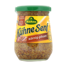 Garstyčios su grūdeliais KUHNE, 255 g