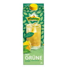 Zaļās tējas dzēriens Pfanner 2l