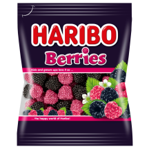 Želė saldainiai HARIBO (uogos), 100g