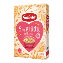 5 rūšių gr. dribsniai dėžutėje GALINTA, 500 g