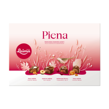 Pieninių saldainių rinkinys LAIMA, 215 g
