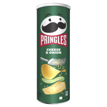 Traškučiai PRINGLES CHEESE&ONION, 165g