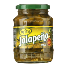 Jalapeno paprikų griežinėliai ANIRA,350g/190g