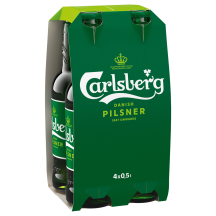 Alus CARLSBERG, 5 %, 4 X 0,5 l