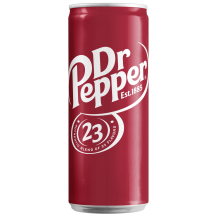 Gazēts dzēriens Dr.Pepper 0,33l