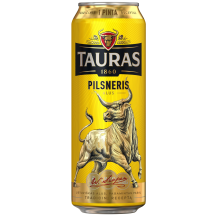 TAURO alus Pilsneris, 4,6 %, 0,568 l