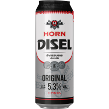 Švi.alus HORN DIESEL, 5,3 %, 0,568 l sk.