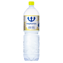 Gazuotas vanduo NEPTŪNAS LEMON, 1,5 l