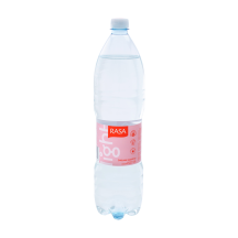 Nat. šv.gaz. mineral. vanduo RASA LIGHT, 1,5l