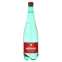 Lengvai gazuotas mineral. vanduo HERMIS, 1l