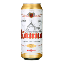 Šviesusis KAUNO alus, 5 %, 0,5 l skardinė