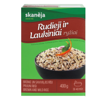 Rudieji ryžiai SKANĖJA, 400 g