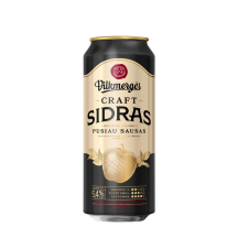 VILKMERGĖS sidras CRAFT, 5,4 %, 0,5 l