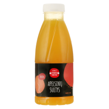 Šviežiai spaustos apelsinų sultys,500 ml