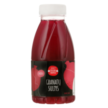 Šviežiai spaustos granatų sultys, 300 ml