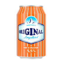 Alk. kokteilis HARTWALL GIN&ORANGE, 0,33 l