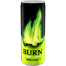 Energinis gėrimas BURN SOUR TWIST, 0,33 l