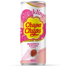 Gaivusis gėrimas CHUPA CHUPS STRAWBERRY,250ml