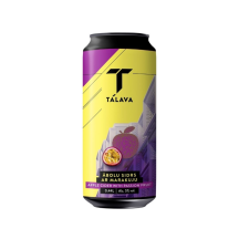 Sidrs Tālavas ar marakuju 5% 0,44L